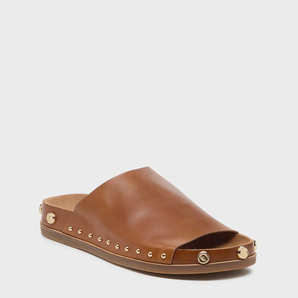 Kelsi Dagger Squish Fox Stud Slide Sandals