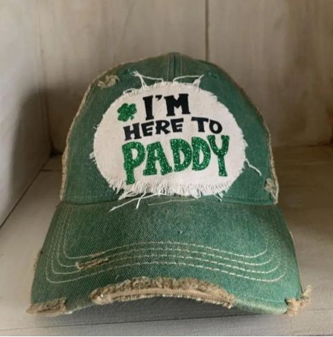 I&#39;m Here to Paddy Hat, St. Patrick&#39;s Day Hat