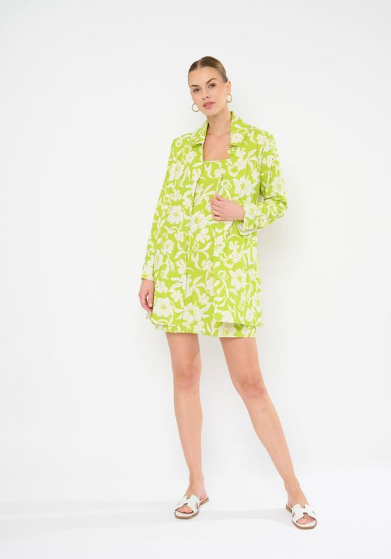 Flora Bea Alanna Coat (Cultured Pearl Green)