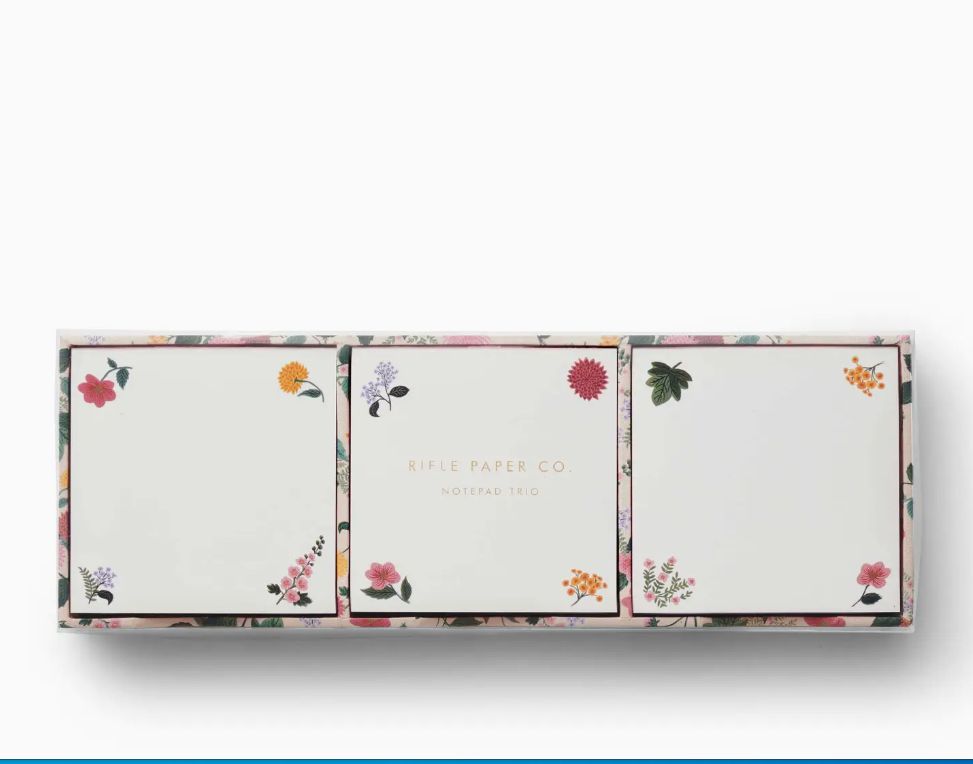 Dahlia Notepad Trio