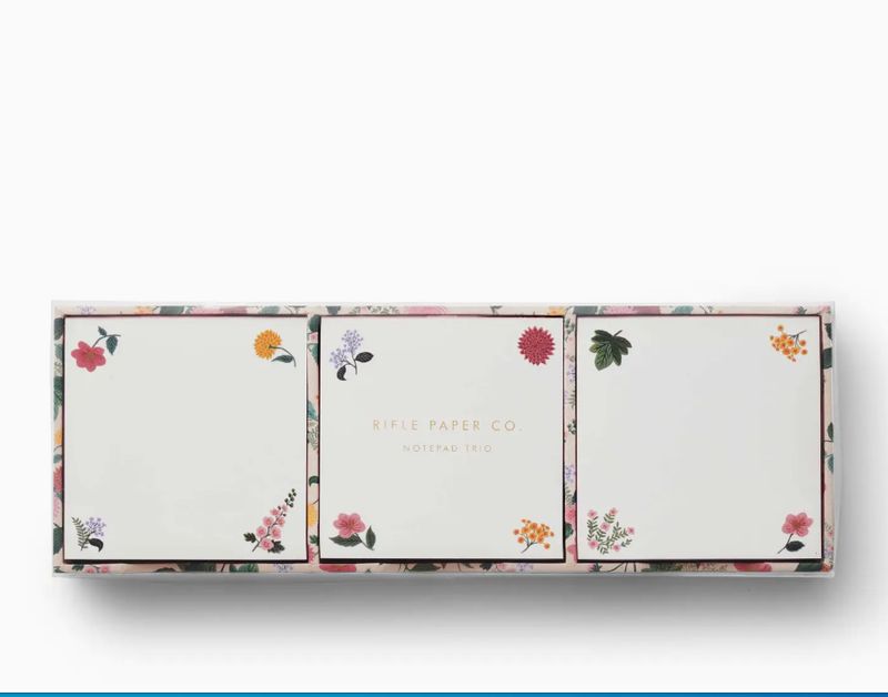 Dahlia Notepad Trio