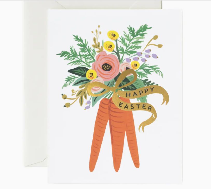 Carrot Bouquet Card