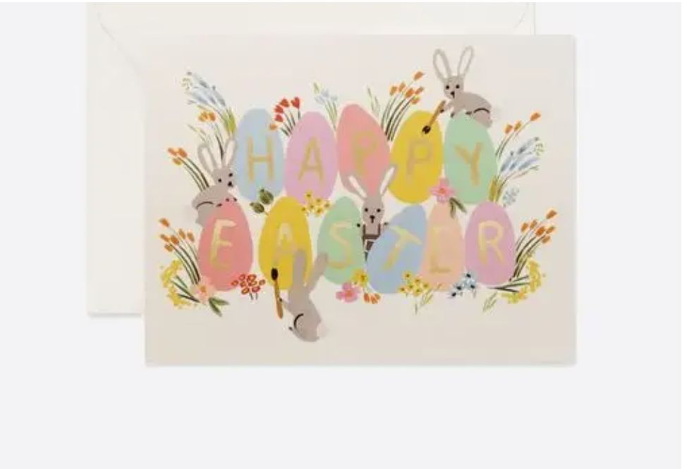Easter Eggs Card