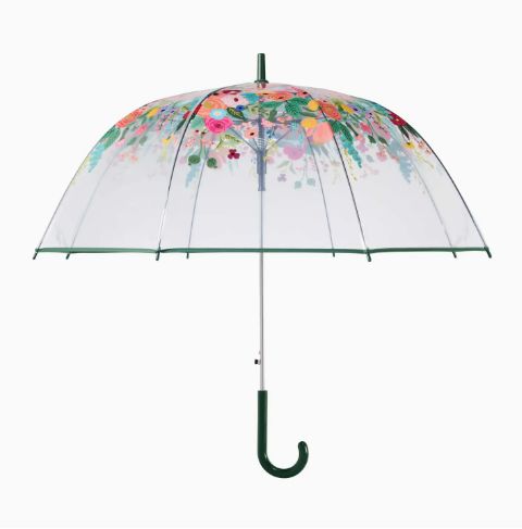 Garden Party Clear Umbrella