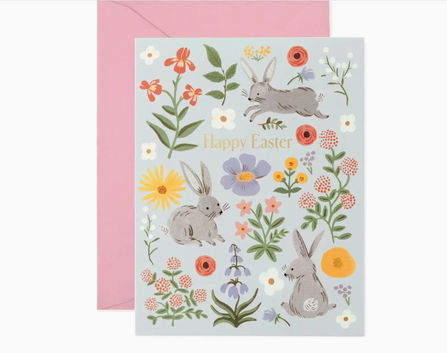 Easter Bunny Fields Card