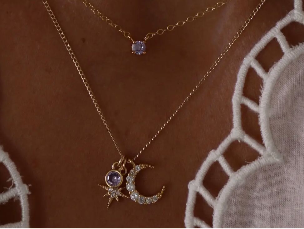 Katie Waltman Eclipse Charm Necklace