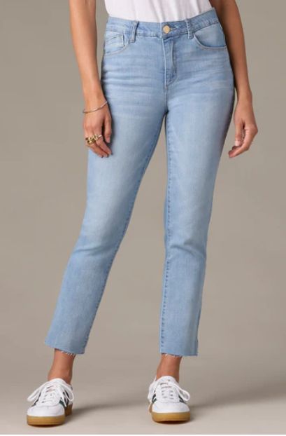 Wit &amp; Wisdom Logan High Rise Vintage Skinny Jeans in Light Blue