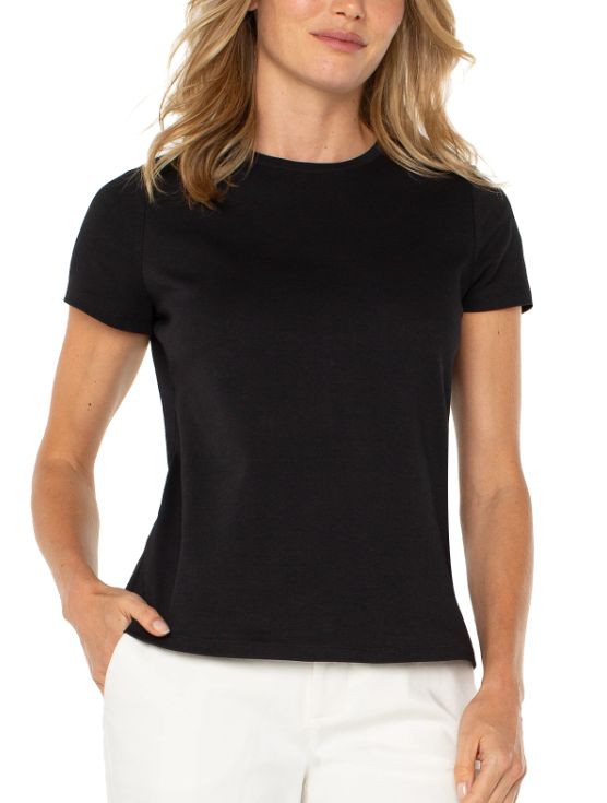 Liverpool Short Sleeve Crew Neck Tee Black