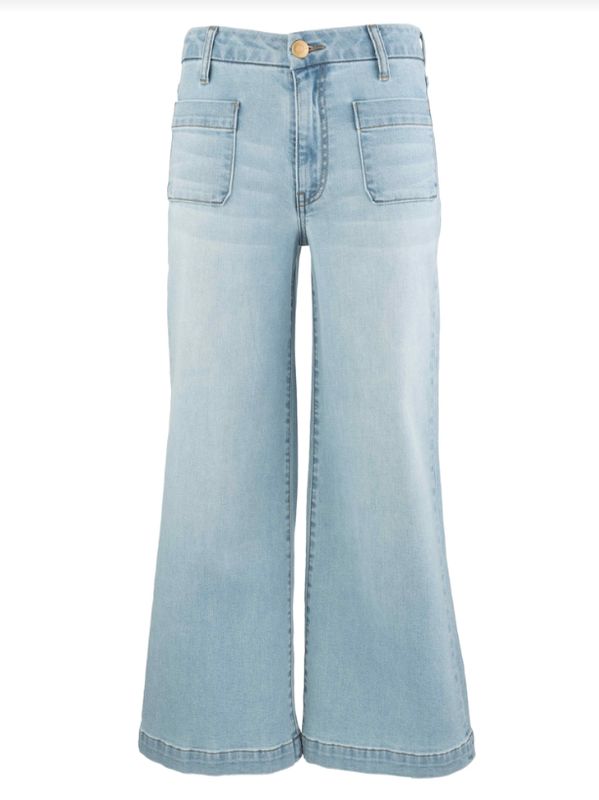 KUT from the Kloth Meg High Rise Wide Leg w Patch Pockets (Fortitude)