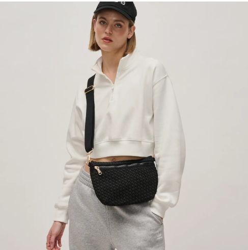 Sol &amp; Selene Ethereal - Laced Up Eco-Edition Crossbody Black