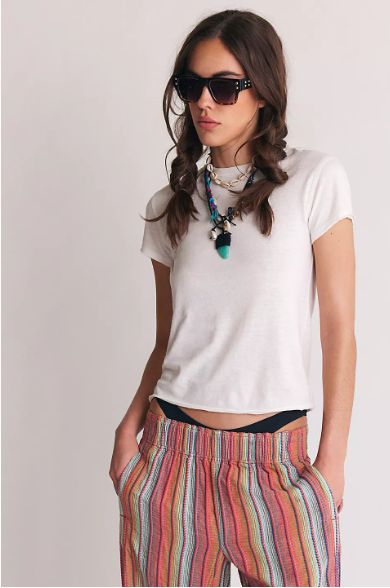 Free People We The Free Nova Tee Ivory