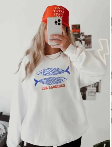 Les Sardines Oversized Sweatshirt