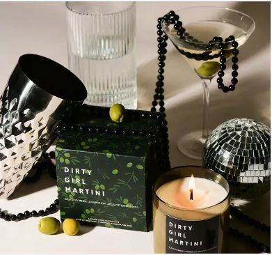 Poured New York Dirty Girl Martini Candle 10 oz