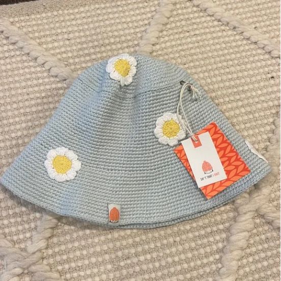 Sh*t That I Knit Daisy Breton Bucket Hat