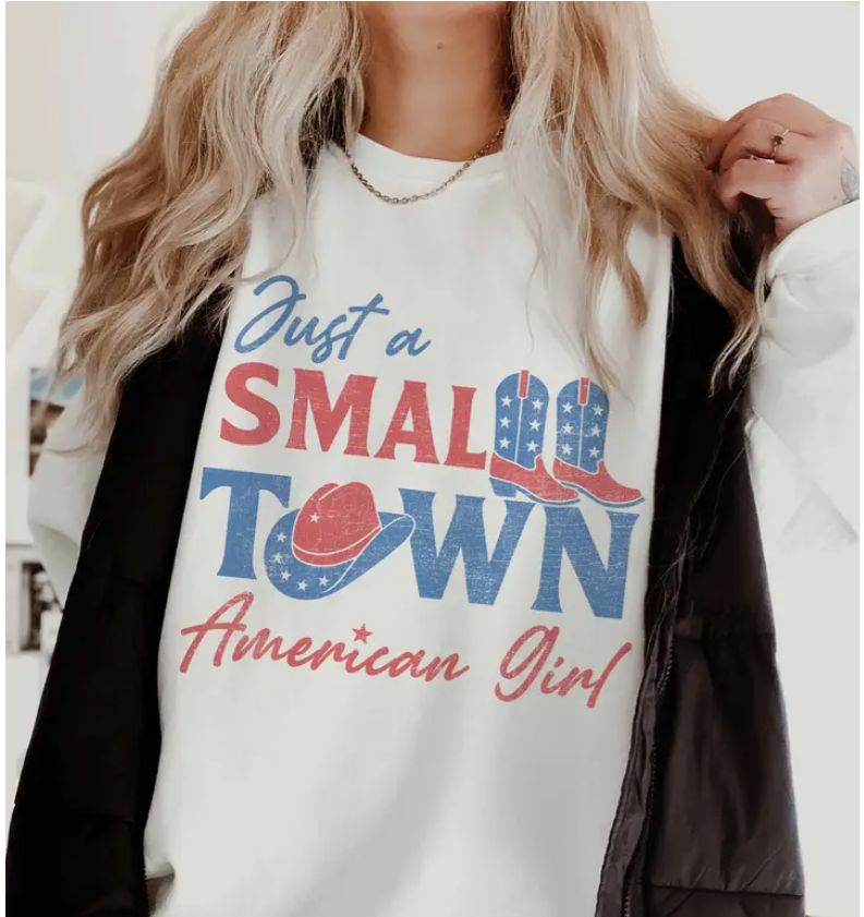American Girl Oversized Sweatshirt
