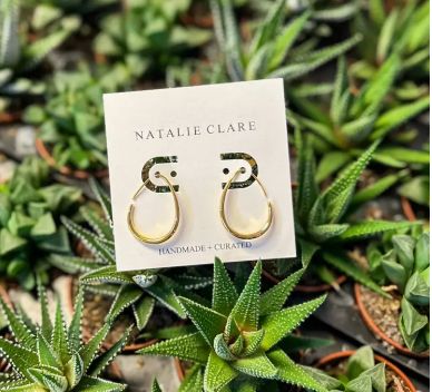 Natalie Claire The Open Hoop Earrings