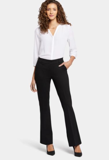 NYDJ Pull-On Flared Trouser Pants Sculpt-Her™ Collection