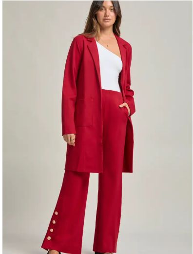 Magic Chic Midi Jacket (Red)