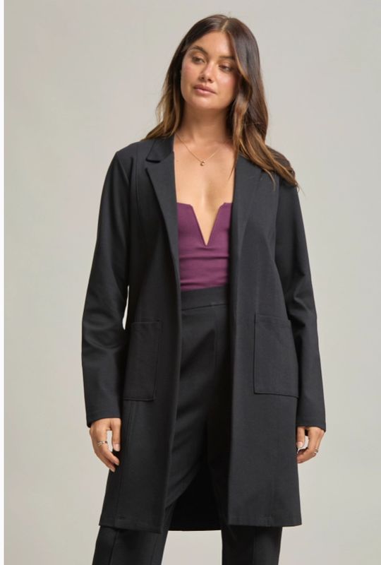 Magic Chic Midi Jacket (Black)