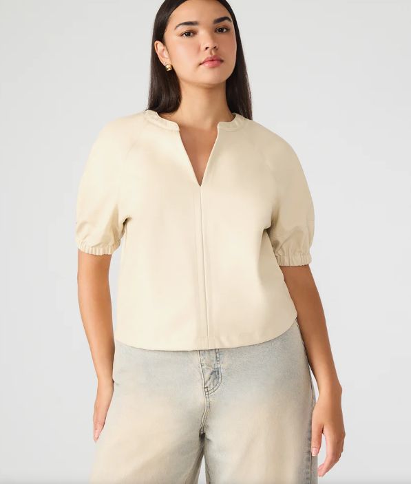 Steve Madden Roxanne Top (Bone)