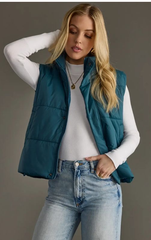 Dark Teal Vest