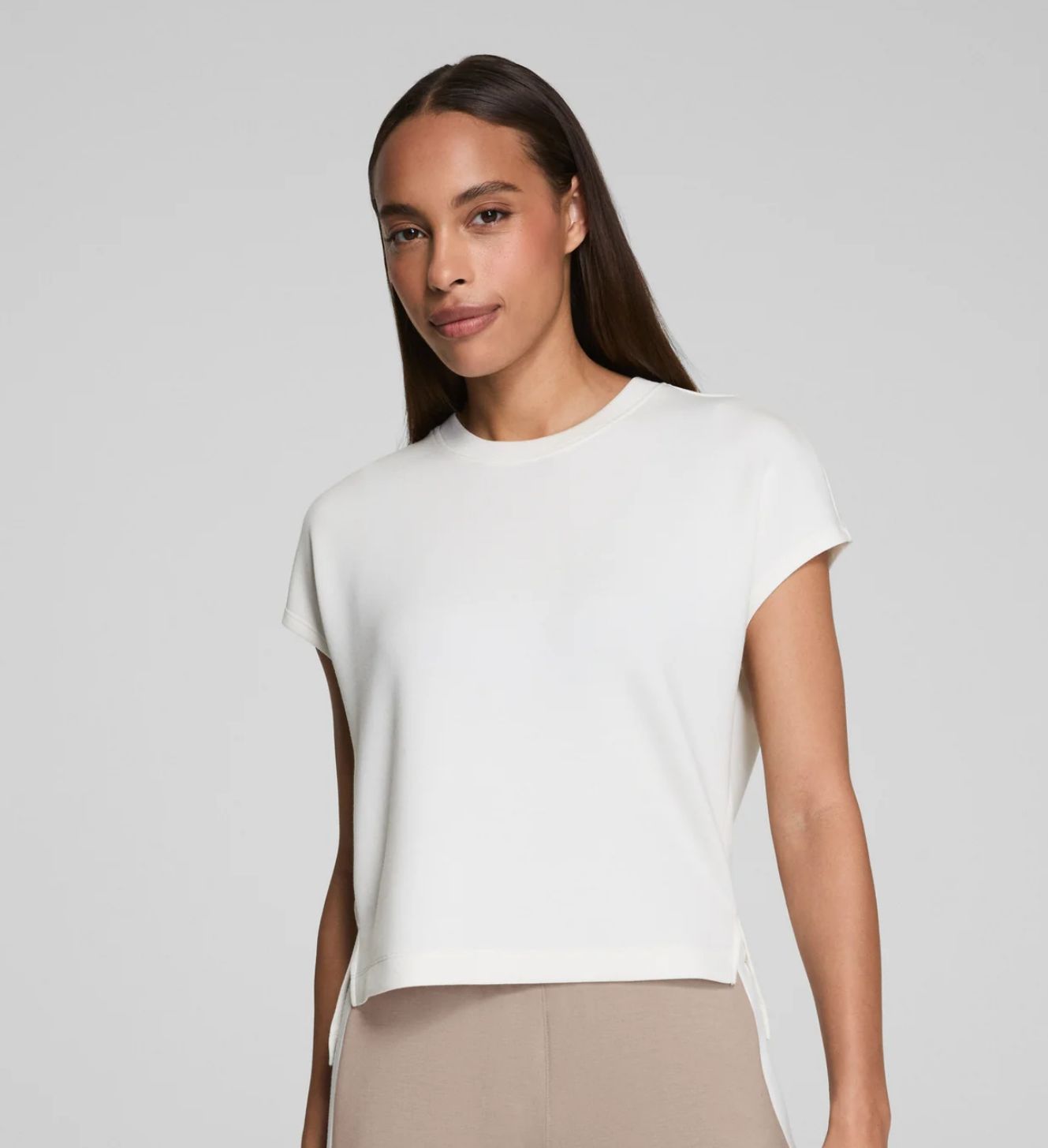 Spanx AirEssentials Light Tee (Powder)