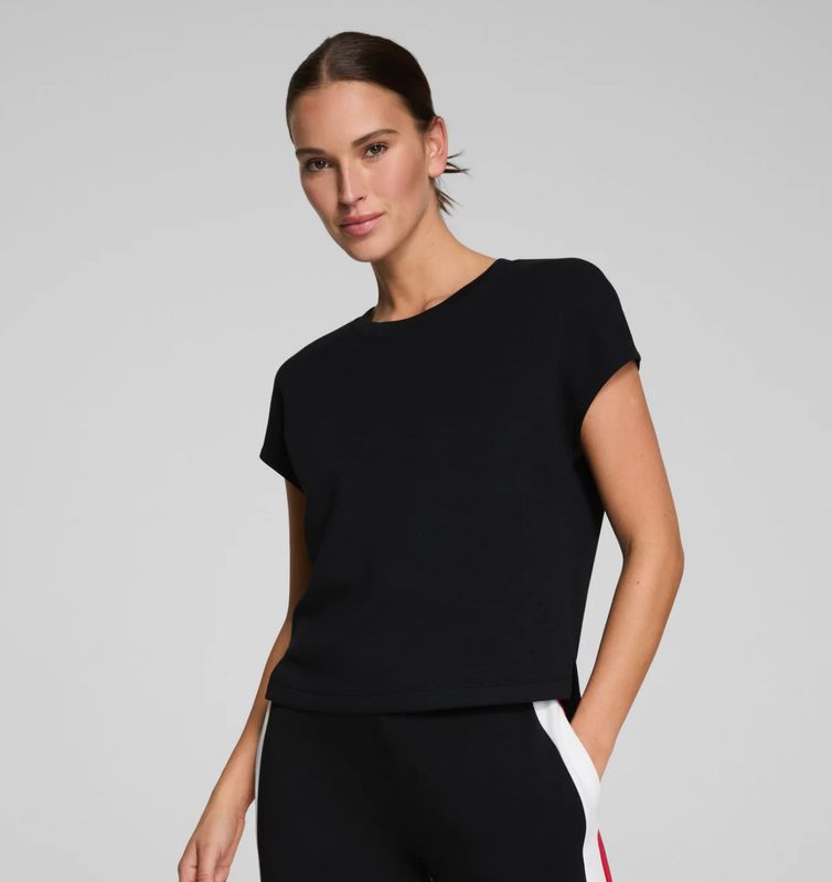Spanx AirEssentials Light Tee (Very Black)