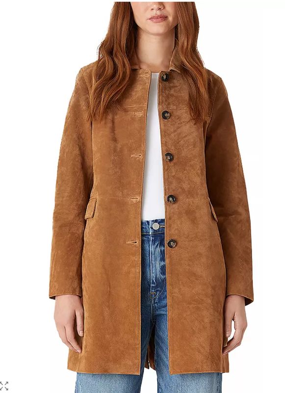 BlankNYC Dirt Bike Suede Long Jacket