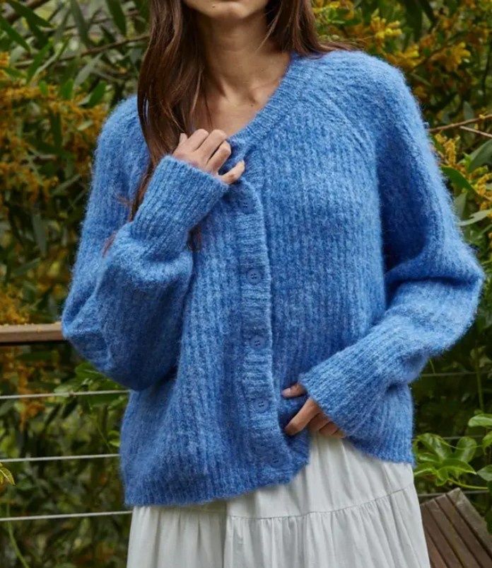 By Together Cobalt Blue Sweater Cardigan