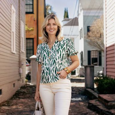 La Mer Luxe Sydney Top (Olive Tahiti)