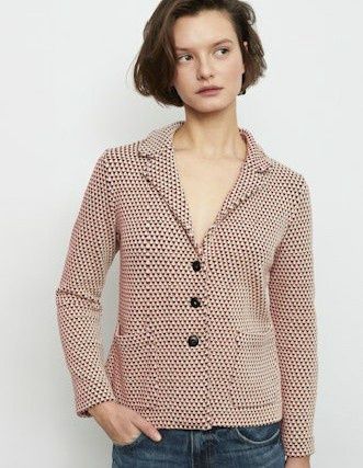 Aldo Martins Cone Blazer (Maroon)