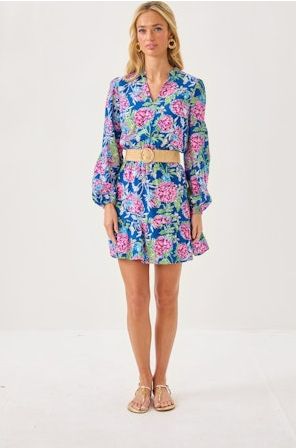 Lilly Pulitzer Axton Dress Multi Dahlia Licious