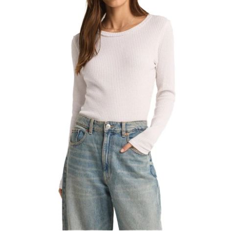 Z Supply Arlet Mini Thermal Top (White)