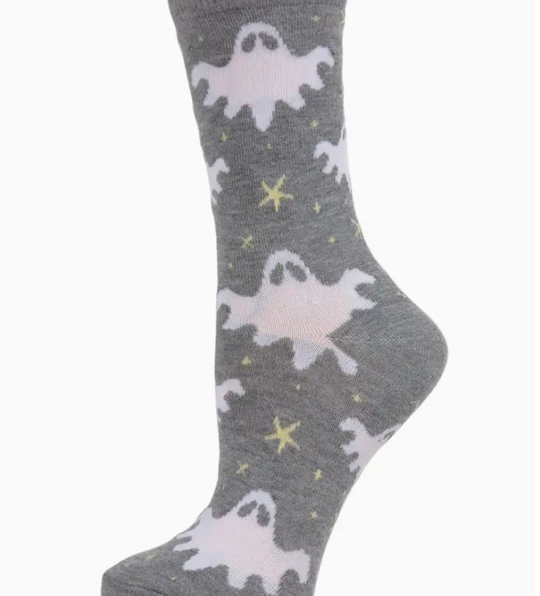 Memoi Glow in the Dark Ghosts Socks