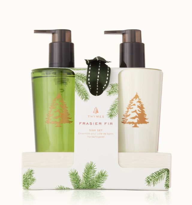 Thymes Frasier Fir Sink Set