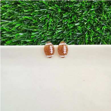 Glitter Football Studs