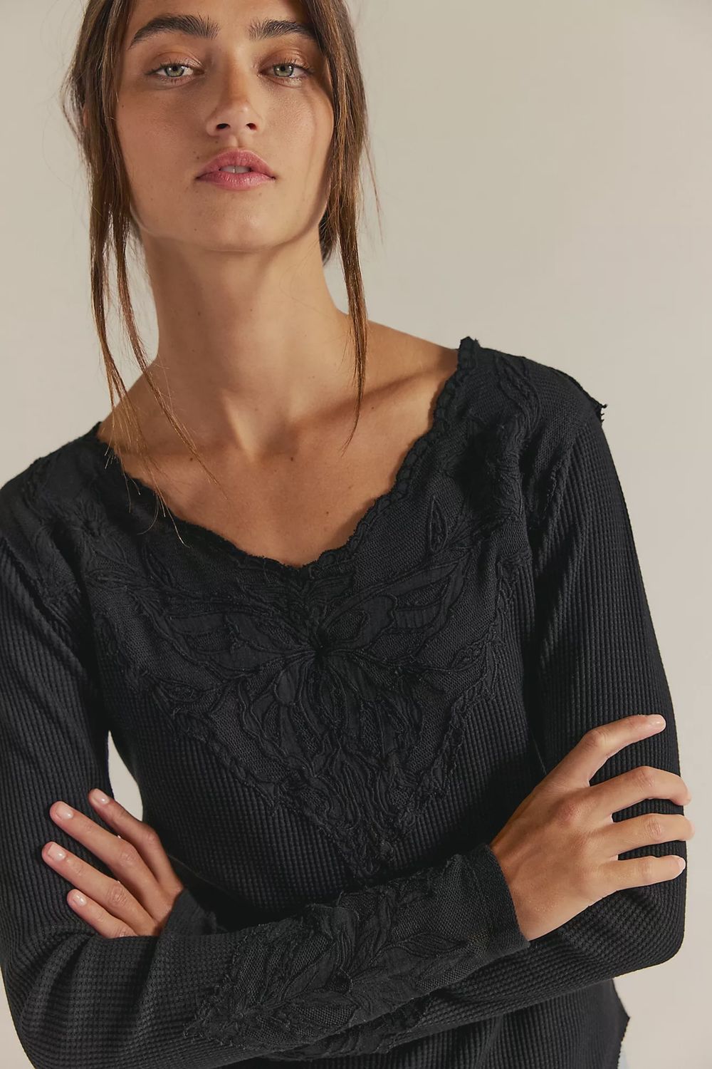 Butterfly Cuff Thermal Top