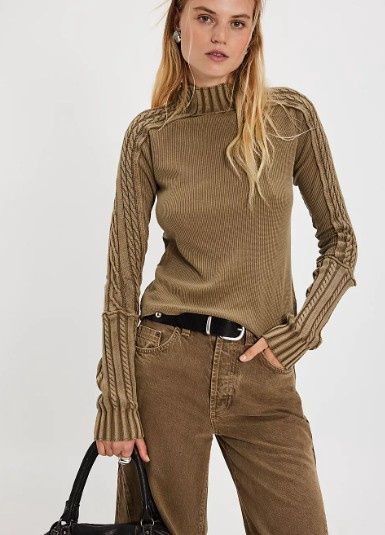 Free People We The Free Breezy Swit Top (Fossil Dune)