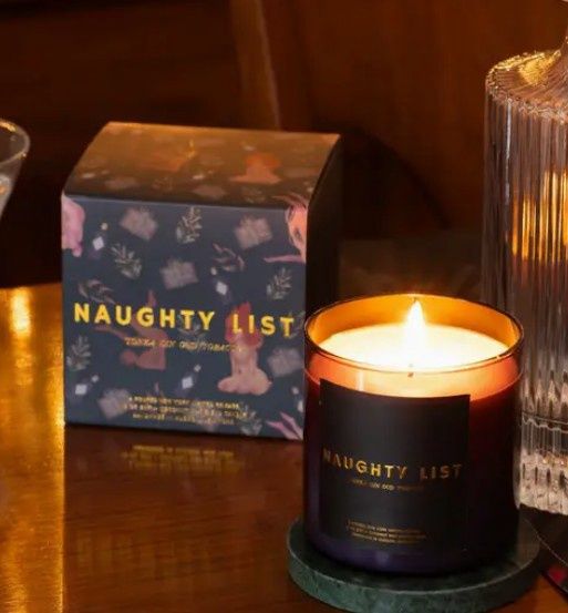 Poured New York Naughty List Candle 10 oz