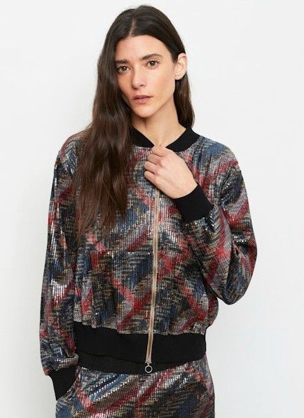 Aldo Martins Flora Sequin Bomber