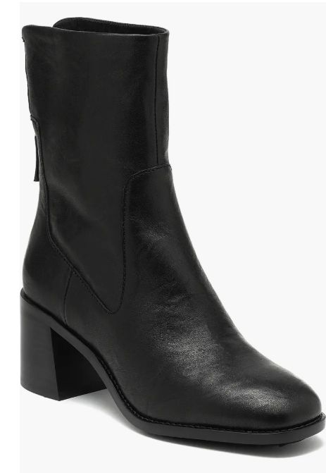 Kelsi Dagger Island Block Heel Bootie Black