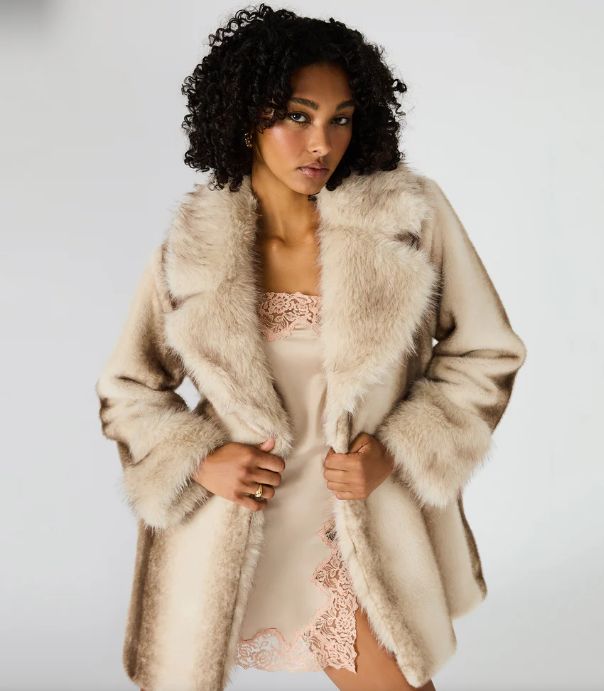 Steve Madden Carmelina Coat Multi