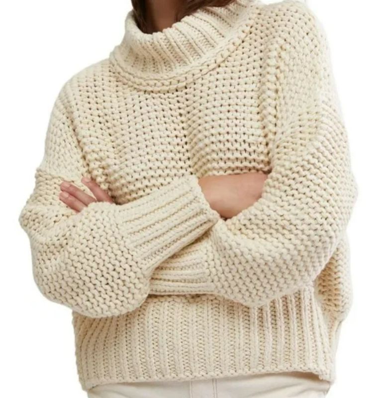 Free People My Only Sunshine Sweater (Ivory)