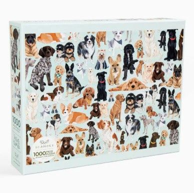 1Canoe2 Furry Friends - 1,000 Piece Dogs Jigsaw Puzzle