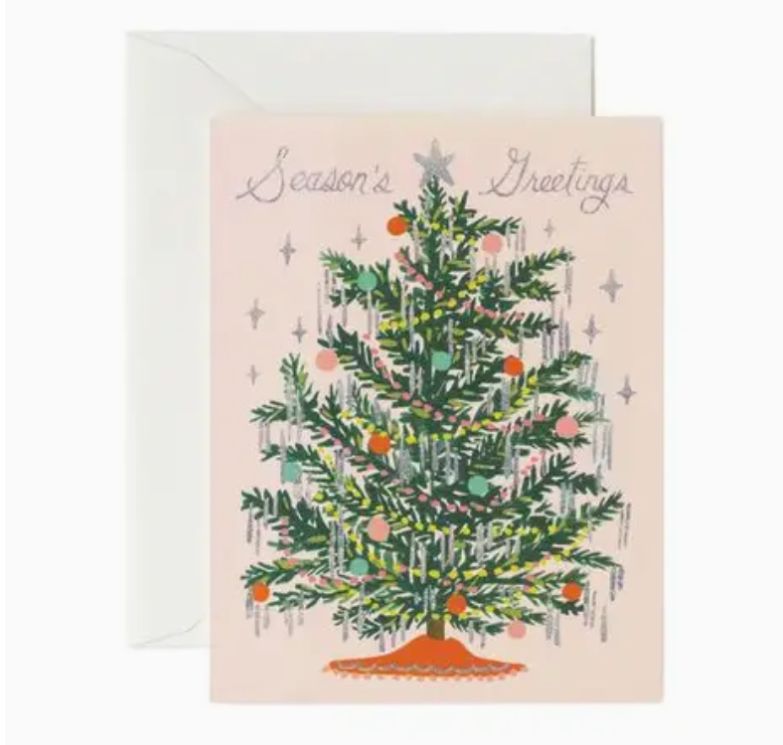 Tinsel Tree Card
