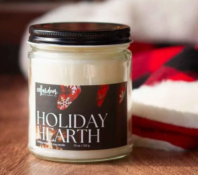 Holiday Hearth Soy Candle (7.5 ounce)