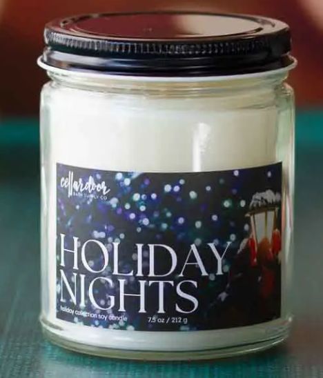 Holiday Nights Soy Candle (7.5 ounce)