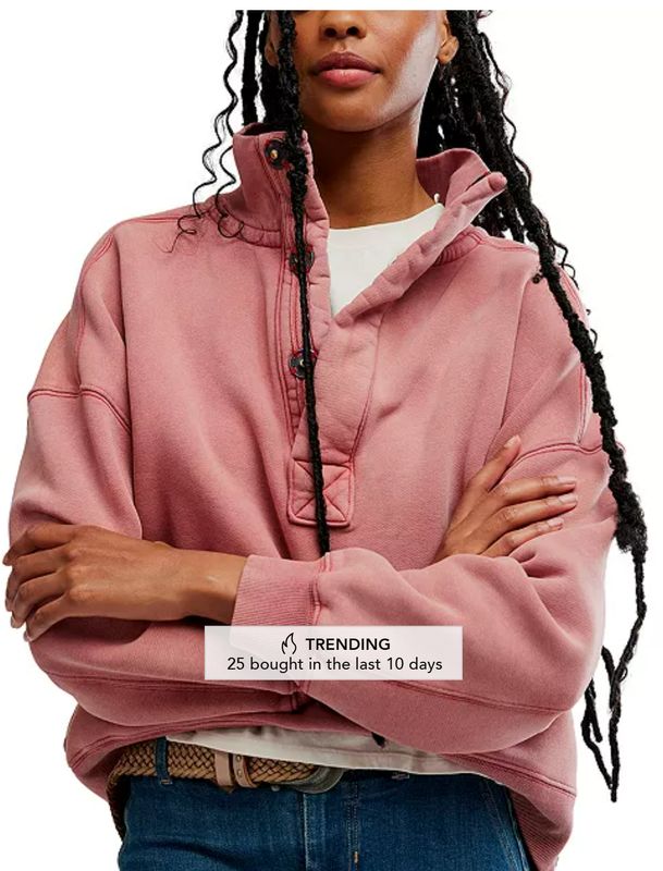 Free People Timeless Pullover (Salsa)