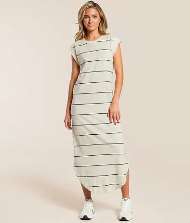 Z Supply Calabasas Striped Midi Dress