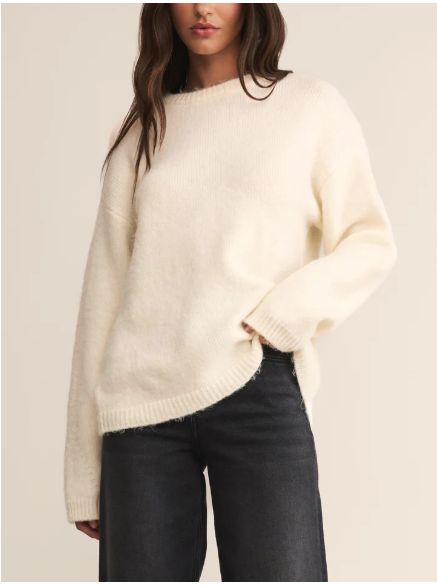 Z Supply Cirrus Cozy Sweater (Macaroon)